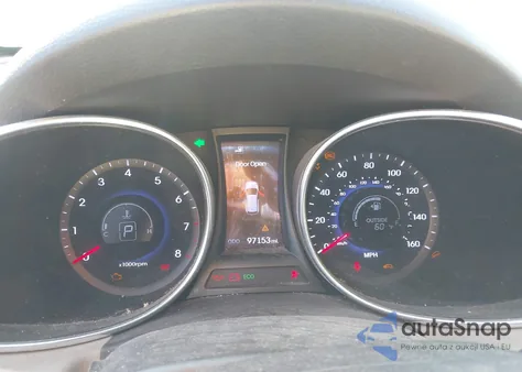 2013 Hyundai Santa Fe Sport 2.0T из США, поврежденный, VIN 5XYZU3LA2DG035687